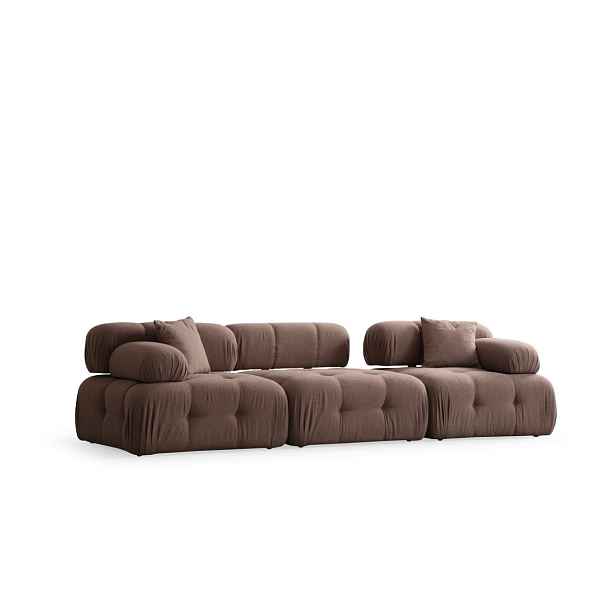 Hanah Home Modulová pohovka Doblo I 315 cm hnědá