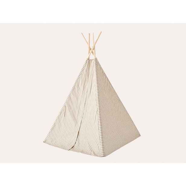 Kid's Concept Dětské teepee - béžové pruhy