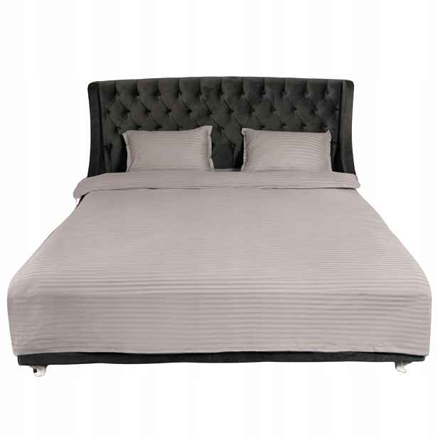 Sada Povlečení Premium Šedá 160x220 100% Bavlna