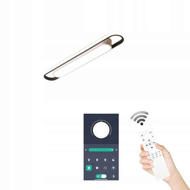 stropní svítidlo Led Narome Moderní 40W 72CM Stmívatelná Stropní Svítidlo Lampa S Lustrem