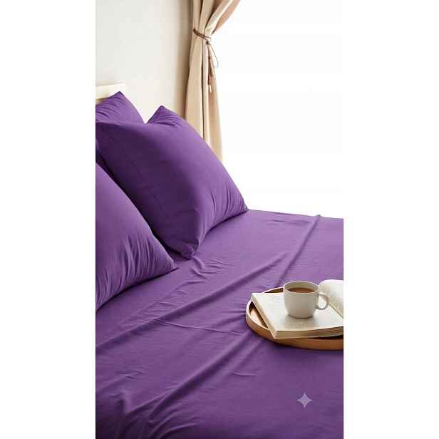 Povlečení 100% bavlna renforcé levandule Softsleep 160×200