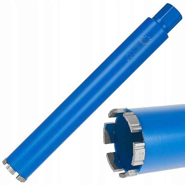 Diamantový Vrták Vrták Korunkový Vrták Na Betonu 62 mm 450 mm Geko G65211