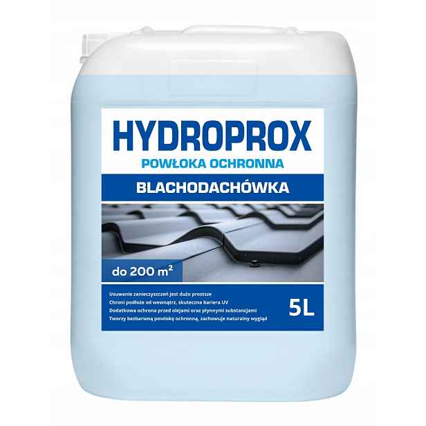 Hydroprox Ochranný Povlak Pro Plechovou Krytinu 5L do 200 m2