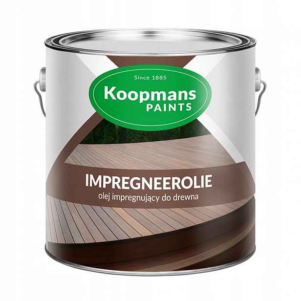 Koopmans Impregneerolie Olej na dřevo 2,5 l Barva