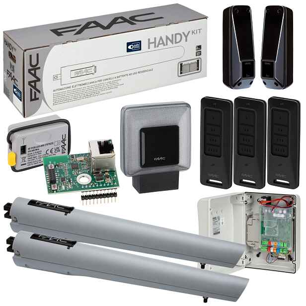 Faac Handy+ Xwbl- WiFi Lan+ Lampa+ Pilot 3ks pohon dvoukřídlé brány