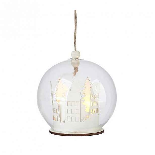 LED světelná dekorace Markslöjd Myren House, ø 9 cm