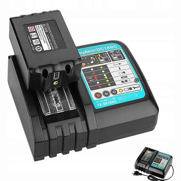 Nabíječka DC18RC pro rychlou nabíječku Makita 18 V Akumulátor BL1850