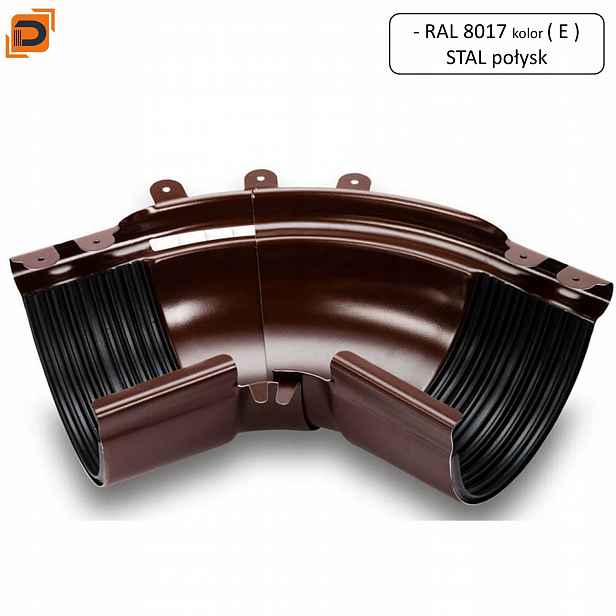 Vnější oblouk nastavitelný Galeco ocel 135 bronz 90°