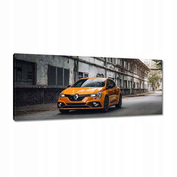 Obrazy 100x40 Oranžový Renault Auto