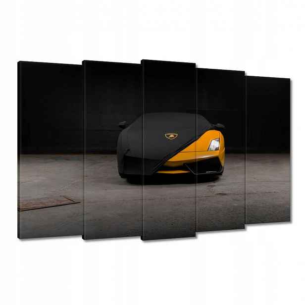 Obrazy 150x95 Oranžové auto