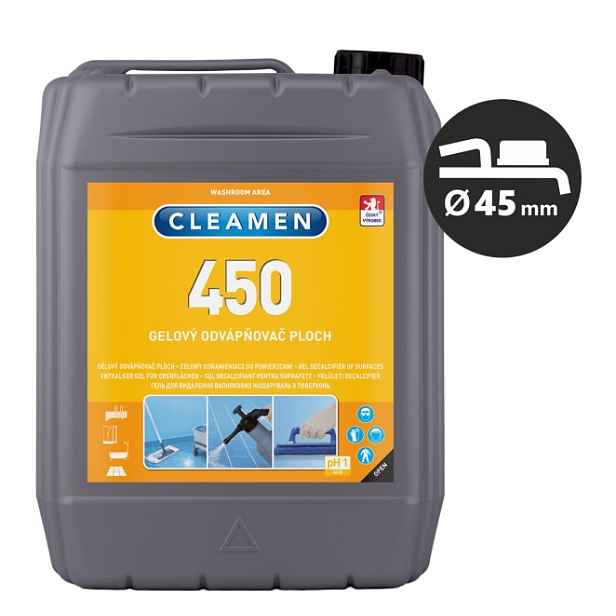 CLEAMEN 450 odvápňovač ploch gel 5l