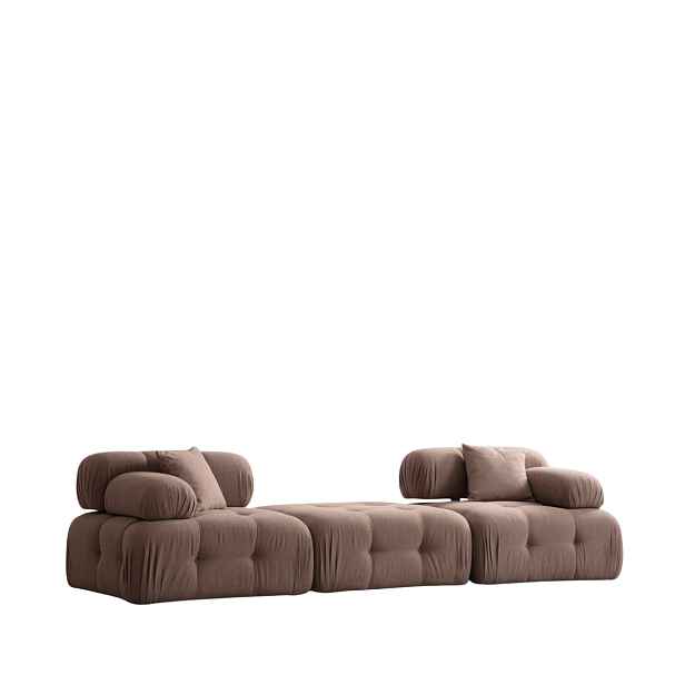 Hanah Home Modulová pohovka Doblo II 315 cm hnědá