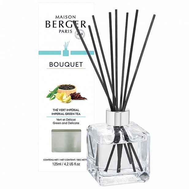Maison Berger Paris Aroma difuzér Cube, Císařský zelený čaj 125 ml 6799