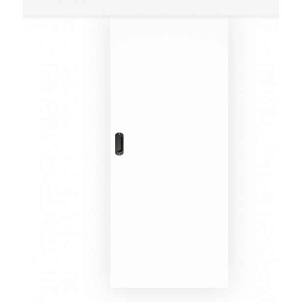 Interiérové dveře Naturel Ibiza posuvné 80 cm bílé IBIZACPLB80PO + posuvný posuvný systém