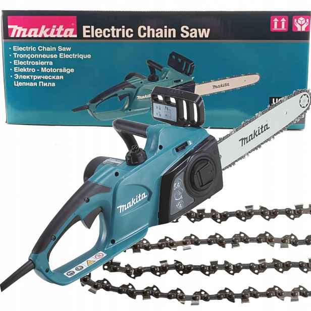Makita UC3541A Elektrická Řetězová Pila 1800W 35 cm Na Dřevo