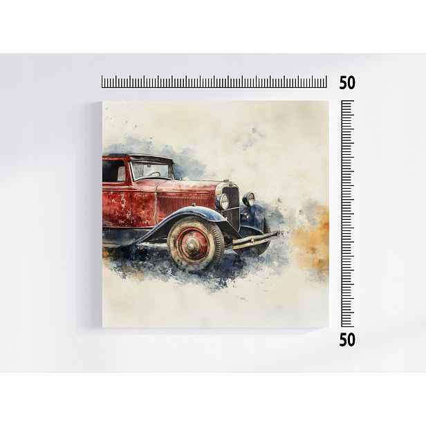 Obraz Na Plátně Canvas Auto Oldtimer Zabytek Automobilový Průmysl 50x50