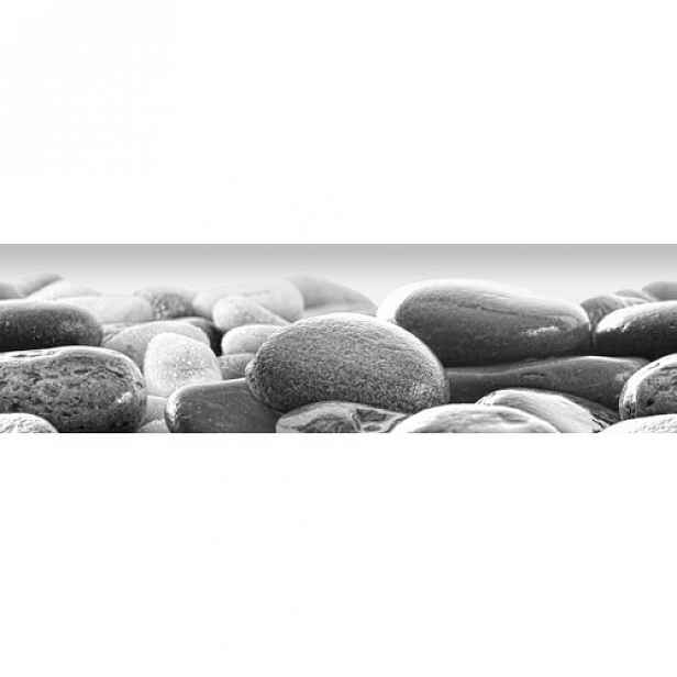 Samolepicí bordura Beach stones, 500 x 14 cm