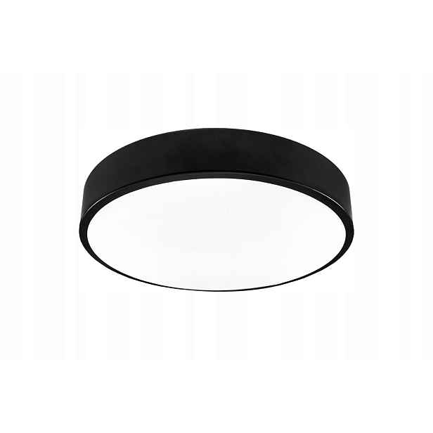 Stropní Svítidlo stropní moderní černý Led 4000K minimalistický 30 cm Idealed