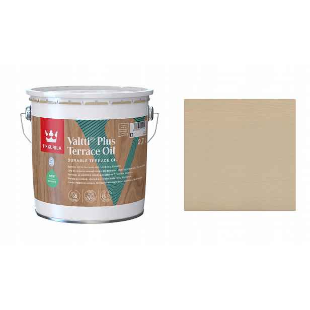Tikkurila Valtti Plus Terrace Oil 2,7 L 5080 Vasa Olej Na Terasy