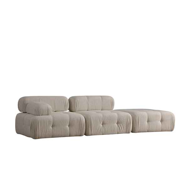 Hanah Home Modulová pohovka Doblo III 315 cm krémová