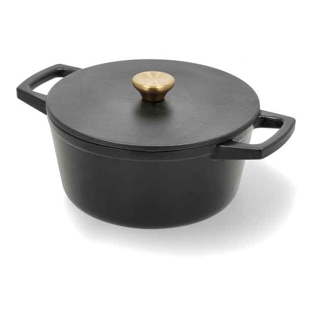 Litinový hrnec s pokličkou na indukci 3,6 l – Holm