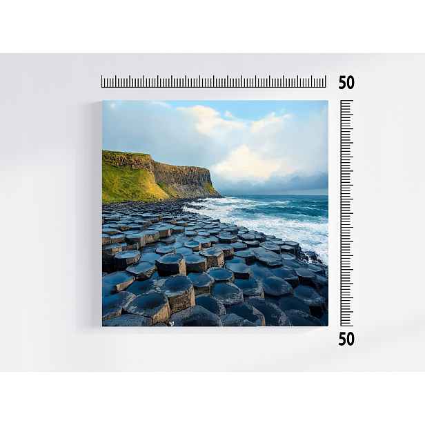 Obraz Na Plátně Canvas Irsko Grobla Obří Giant's Causeway 50x50