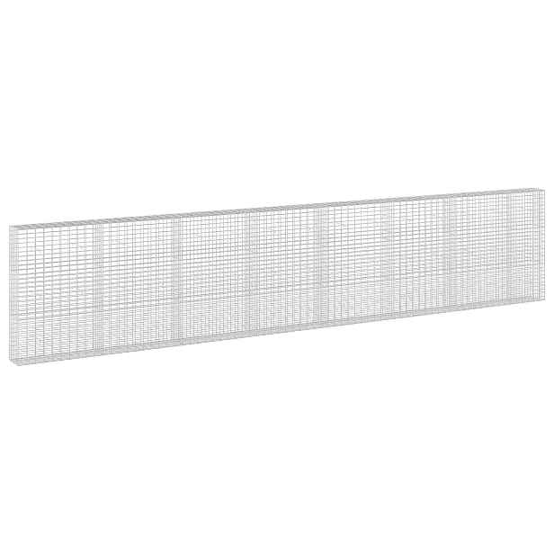 vidaXL Gabion s drátem 5 mm a síťkou 5x10 cm 750x30x150 cm