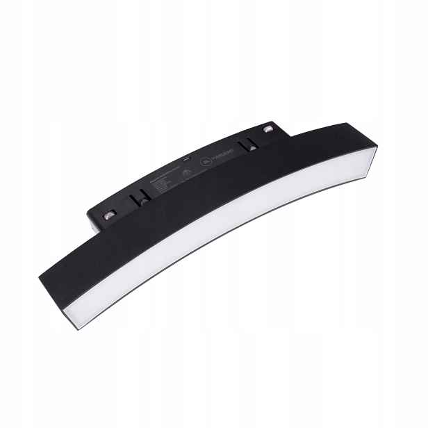 Led kolejnicové svítidlo Magnetic černé 6 W obloukové M0037N MaxLight
