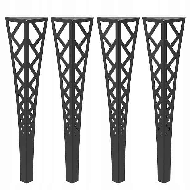 Nohy ke stolu lavice stolu kovové loftové Jambe 72 cm 17590
