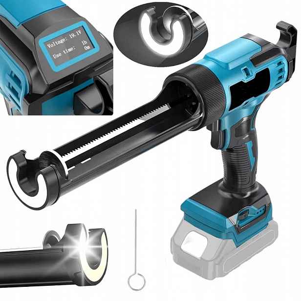 Pistole Vytlačovací Na Hmotu Silikonového Lepidla Automatická Pro Makitu 18V