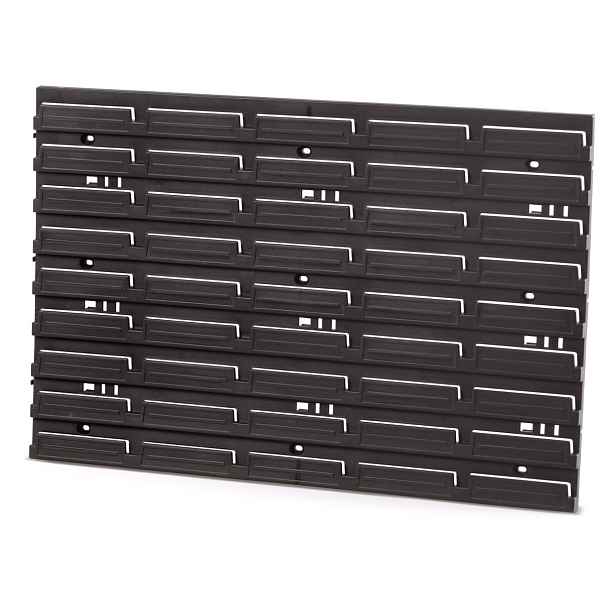 Prosperplast Montážní panel BENER 57,6 x 1,8 x 39 cm černý