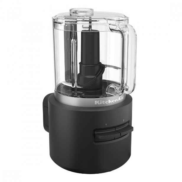 Sekáček "Go" s baterií, akumulátorový, 1,18 l, Matte Black - KitchenAi