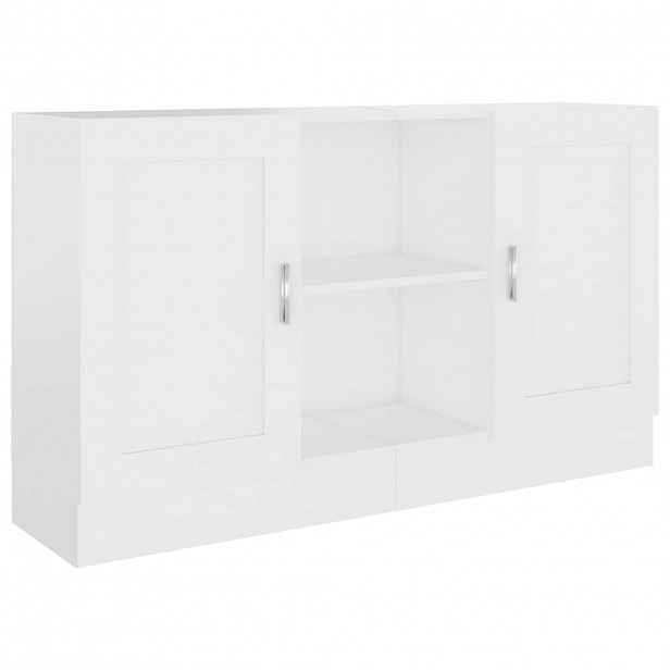 vidaXL Příborník bílý 120 x 30,5 x 70 cm kompozitní dřevo