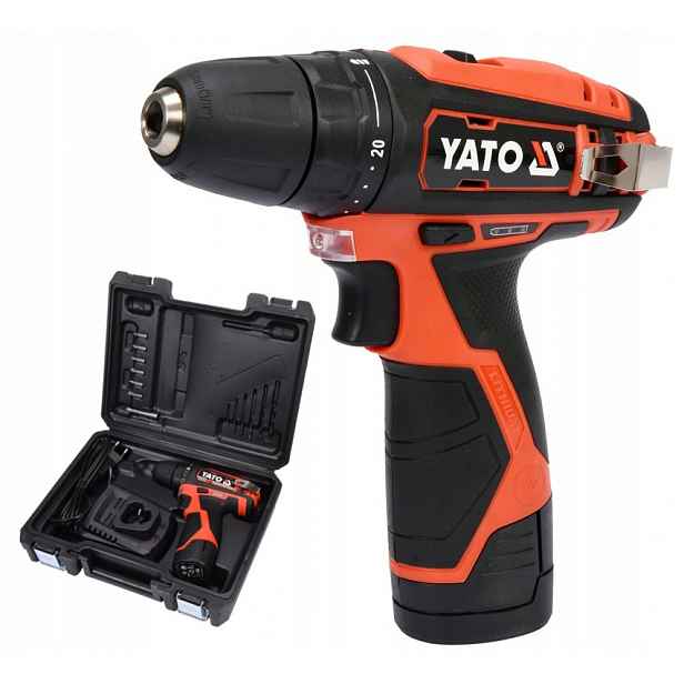 Aku Šroubovák Yato s akumulátorovým napájením 12 V YT-82901