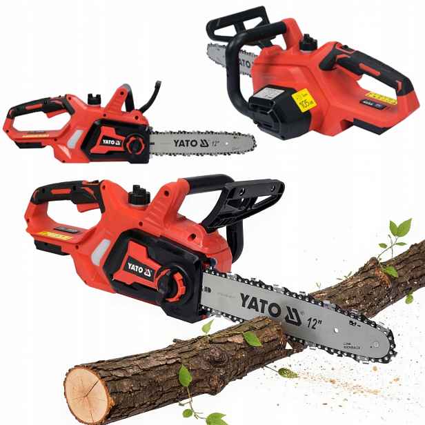 Akumulátorová Řetězová Pila 12" 18V Bez Baterie Solo Yato YT-828138