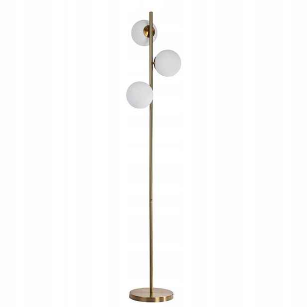 Stojací lampa Dorado zlatá 3xE14