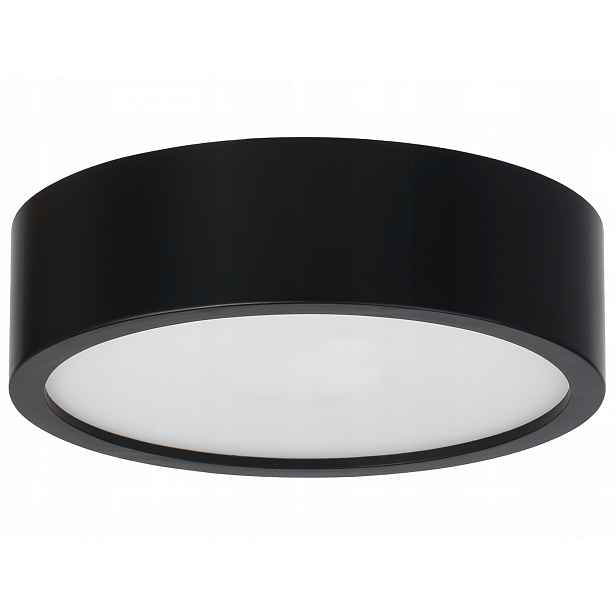 Stropní svítidlo Černá Leja fi275 Led 1xE27 do obývacího pokoje kuchyně Minimalistická