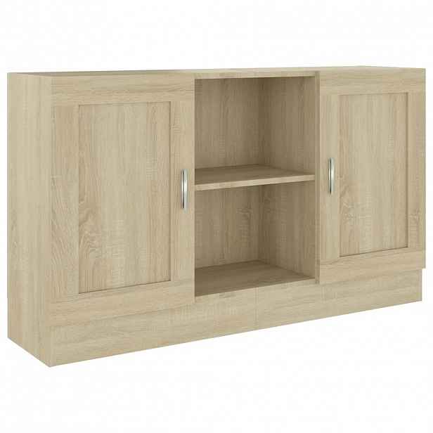 vidaXL Příborník dub sonoma 120 x 30,5 x 70 cm kompozitní dřevo