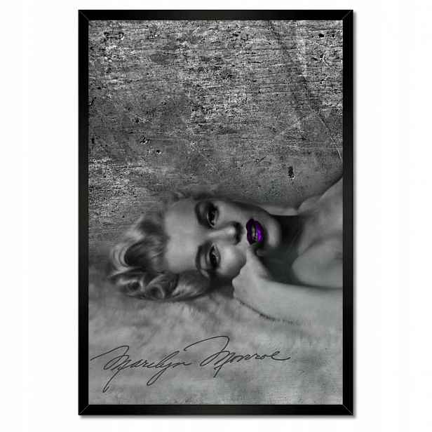 Plakáty v rámu 40x60 Fialová Marilyn Monroe
