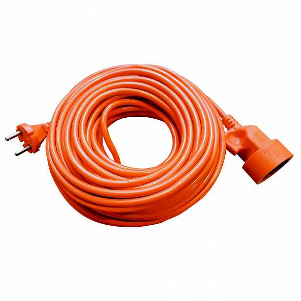 Prodlužovací Kabel jednozásuvkový Eco 2p, 10A, 2500W, 2x1,5 mm2, 40 m Plastrol