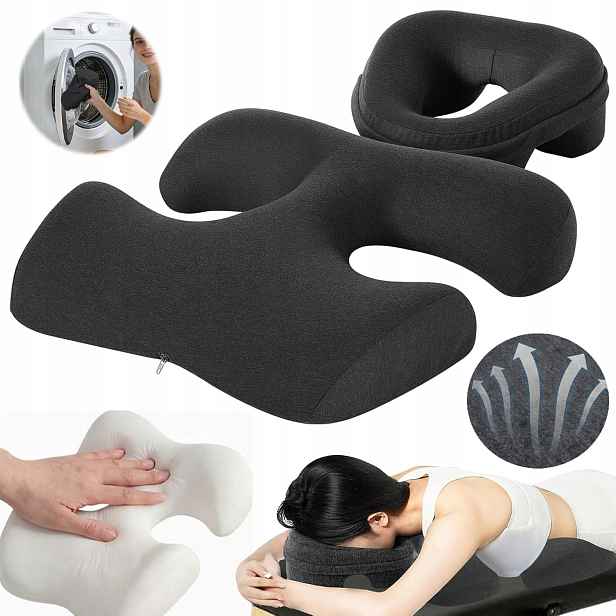 Ergonomická Polštář Na Obličej Pro Spaní Na Břiše Pro Masáž, Prodyšná