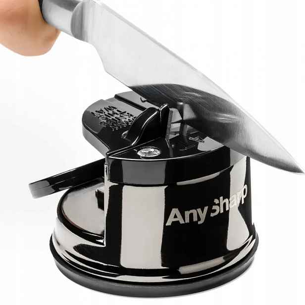 AnySharp brousek pro všechny nože, nástroje, čepele s wolframovou přísavkou