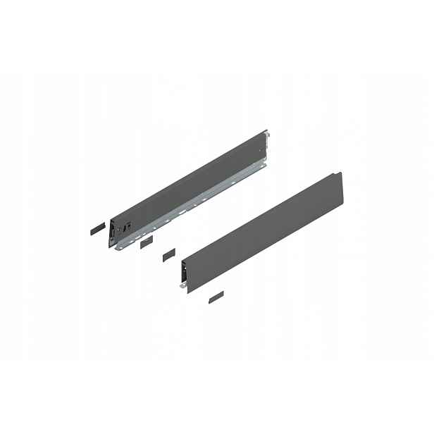 Blum 470M5502S Bok Merivobox, výška M (91 mm) 550 mm, antracit mat