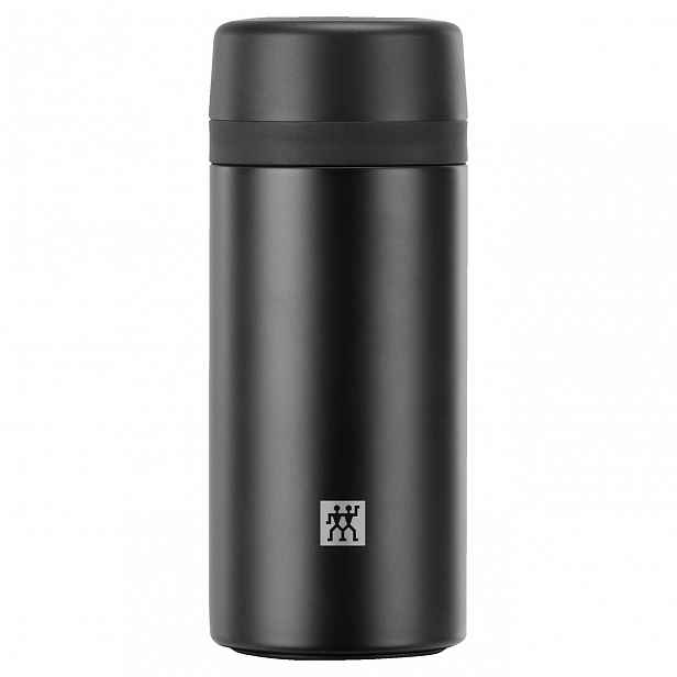 Dvoustěnná nerezová termoska Zwilling Thermo, 0,42 l, černá