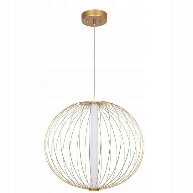 Závěsná lampa Treviso Zlatá Led 28 W LP-798/1P Light Prestige