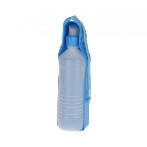 Cestovní láhev pro psy 450 ml, mix barev