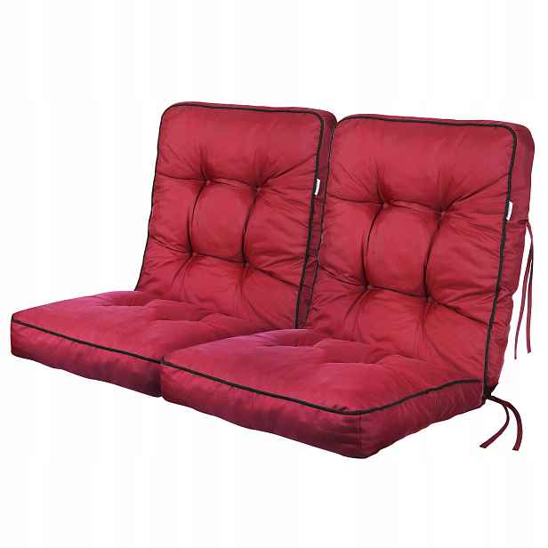 Polštář na zahradní houpačku 100 cm (2x50) zahradní lavičku, zahradní židle