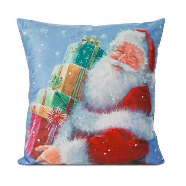 ArtFir Vánoční povlečení na polštář JINGLE 33 | Mikuláš 40 x 40 cm