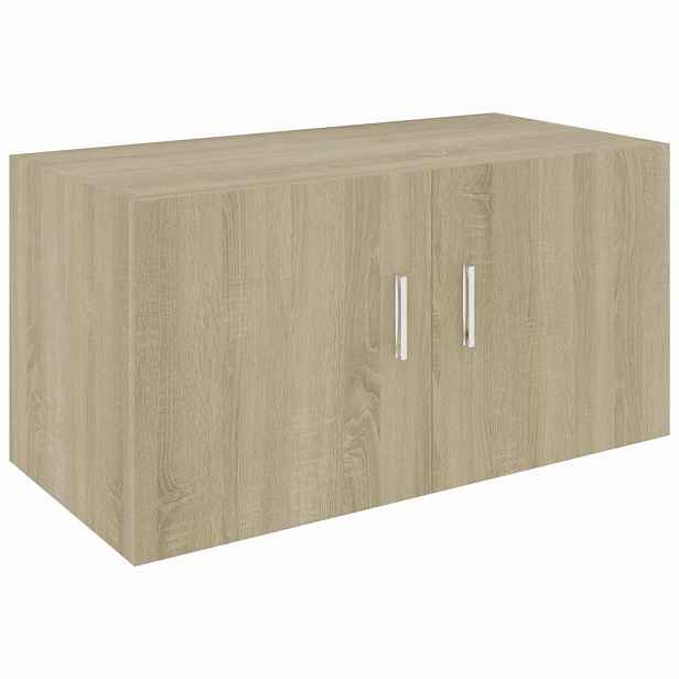 vidaXL Nástěnná skříňka sonoma dub 80x39x40 cm kompozitní dřevo