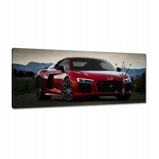 Hodiny 100x40 Audi Quattro Auto